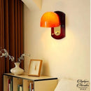 Applique murale orange