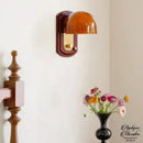 Applique murale orange