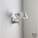 Applique murale orientable avec interrupteur