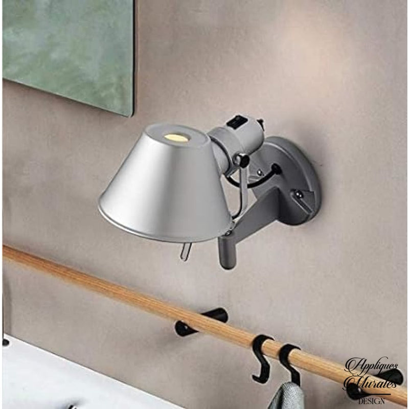 Applique murale orientable avec interrupteur