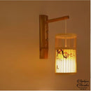 Applique murale osier bambou