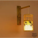 Applique murale osier bambou