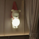 Applique murale ours