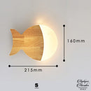 Applique murale poisson