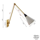 Applique murale potence