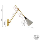 Applique murale potence