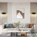 Applique murale rectangulaire verre