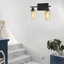 Applique murale rectangulaire verre