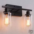 Applique murale rectangulaire verre