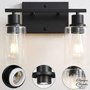 Applique murale rectangulaire verre