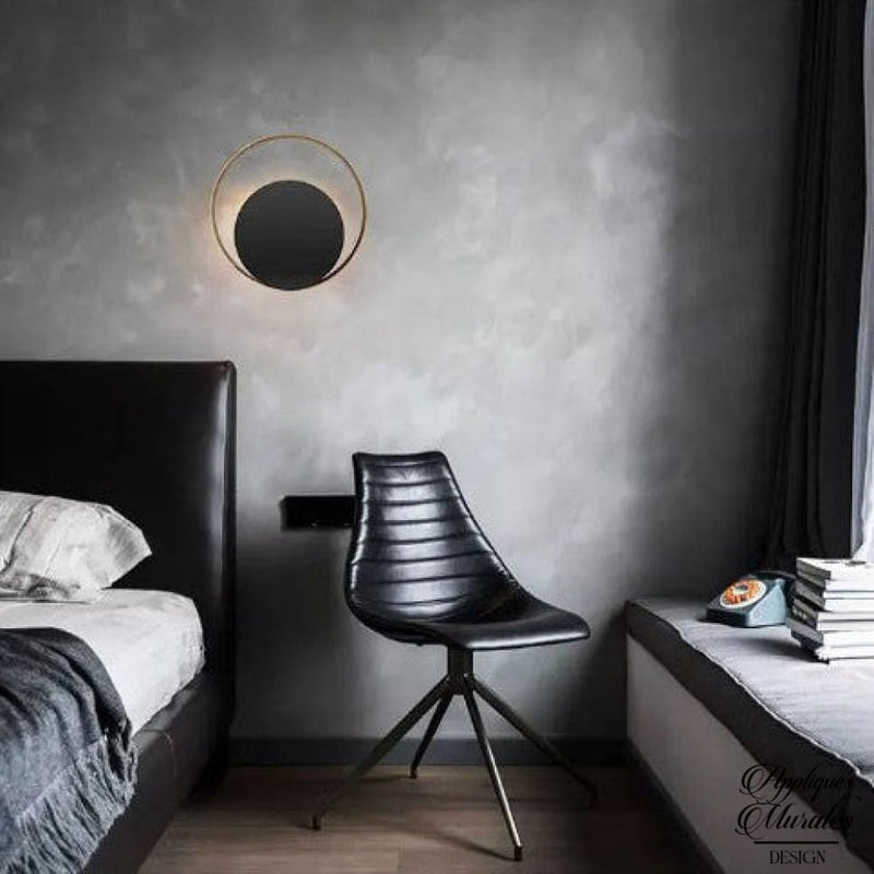 Applique murale ronde