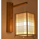 Applique murale rotin osier bambou