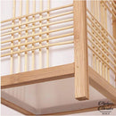 Applique murale rotin osier bambou