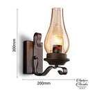 Applique murale rustique