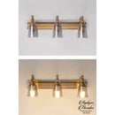 Applique murale salle de bain laiton