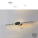 Applique murale salle de bain noir