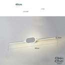 Applique murale salle de bain noir