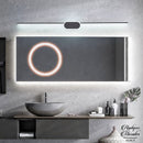 Applique murale salle de bain noir