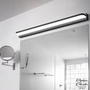 Applique murale salle de bain noire