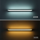 Applique murale salle de bain noire