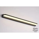 Applique murale salle de bain noire