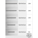 Applique murale salle de bain noire