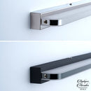 Applique murale salle de bain noire