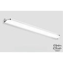 Applique murale salle de bain noire