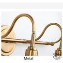 Applique murale salle de bain retro