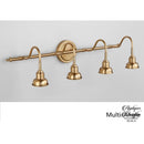 Applique murale salle de bain retro