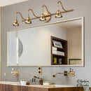 Applique murale salle de bain retro