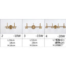 Applique murale salle de bain retro