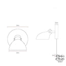 Applique murale salon scandinave