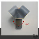 Applique murale scandinave avec interrupteur