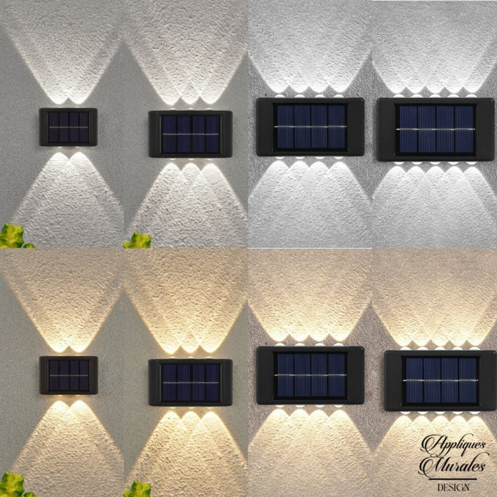 Applique murale solaire