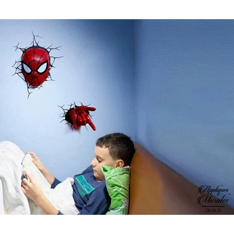 Applique murale spiderman