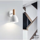 Applique murale spot bois