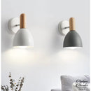 Applique murale spot bois