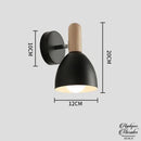 Applique murale spot bois