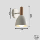 Applique murale spot bois