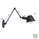 Applique murale style industriel