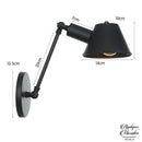 Applique murale style industriel