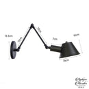 Applique murale style industriel