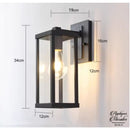 Applique murale style lanterne