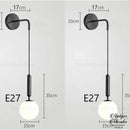 Applique murale suspendue