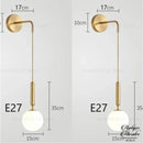 Applique murale suspendue