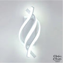 Applique murale torsadé