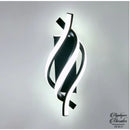 Applique murale torsadé