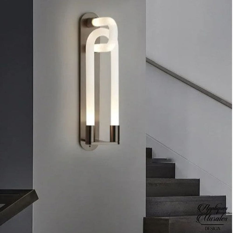 Applique murale tube led