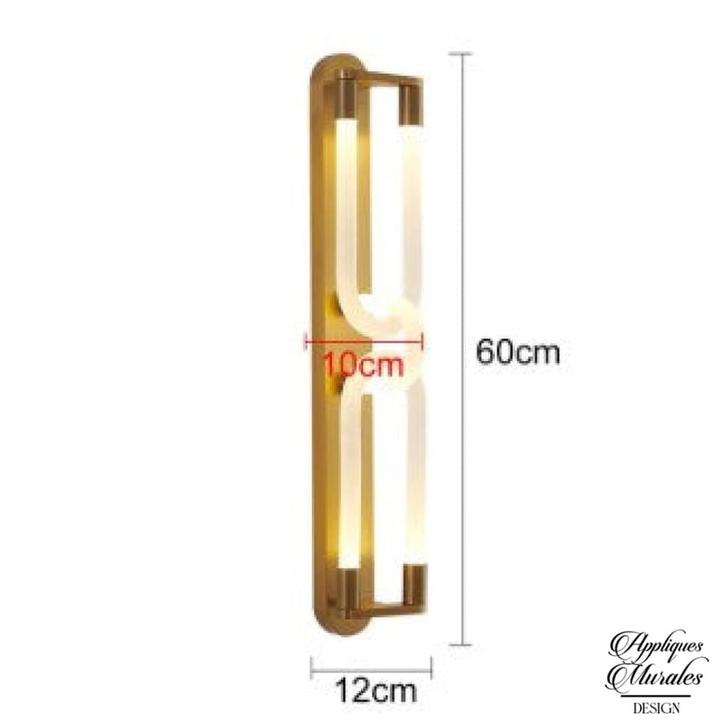 Applique murale tube led
